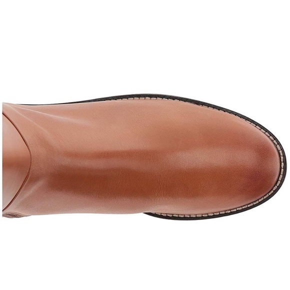 NWT COLE HAAN Women’s Sz 5.5 Lexi Grand British Tan Tall Leather Preppy Boots HP - Picture 5 of 6
